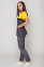 Costume Lydia +Br. Virginia. COTTON. Yellow / asphalt (5410116) Costume Lydia +Br. Virginia. COTTON. Yellow / asphalt (5410116) фото 4