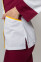 Milana+Br. skinny suit. Long sleeve. COTTON. White / marsal (5410143) Milana+Br. skinny suit. Long sleeve. COTTON. White / marsal (5410143) фото 8