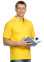 Work shirt polo "American Style" yellow 200 g/m2 Work shirt polo "American Style" yellow 200 g/m2 фото 1