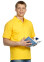 Work shirt polo "American Style" yellow 200 g/m2 Work shirt polo "American Style" yellow 200 g/m2 фото 1