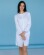 Medical gown women's Jacqueline white 391-324-710 (6613600) Medical gown women's Jacqueline white 391-324-710 (6613600) фото 3