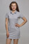 POLO classic dress, short sleeve. Light grey (544609) POLO classic dress, short sleeve. Light grey (544609) фото 2
