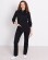 Medical suit for women Sakura black 124-321-678 (6613303) Medical suit for women Sakura black 124-321-678 (6613303) фото 1