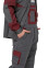 Worker suit "ULTRA" burgundy - bib overall with jacket (1240) Worker suit "ULTRA" burgundy - bib overall with jacket (1240) фото 7