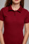 POLO classic dress, short sleeve. Bordeaux (544611) POLO classic dress, short sleeve. Bordeaux (544611) фото 5