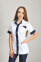 Olga+Br. skinny suit. COTTON. White / dark blue (544668) Olga+Br. skinny suit. COTTON. White / dark blue (544668) фото 3