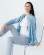 Medical shirt women's Stefania gray-blue 402-458-821 (6613525) Medical shirt women's Stefania gray-blue 402-458-821 (6613525) фото 2