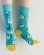 Medical socks with Teeth Mint print 143-332-622 (6613875) Medical socks with Teeth Mint print 143-332-622 (6613875) фото 1