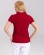 Medical polo for women burgundy with embroidery Medicine 147-349-637 (6613385) Medical polo for women burgundy with embroidery Medicine 147-349-637 (6613385) фото 2