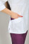 Flamingo+ Br. skinny suit. COTTON. White / aubergine (544648) Flamingo+ Br. skinny suit. COTTON. White / aubergine (544648) фото 6