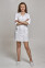 Rose dressing gown. COTTON. White, embroidery (owl) (544763) Rose dressing gown. COTTON. White, embroidery (owl) (544763) фото 1