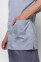 Bravery men's medical jacket, 1/2 sleeve. Smoke / asphalt (545031) Bravery men's medical jacket, 1/2 sleeve. Smoke / asphalt (545031) фото 4