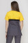 Costume Lydia +Br. Virginia. COTTON. Yellow / asphalt (5410116) Costume Lydia +Br. Virginia. COTTON. Yellow / asphalt (5410116) фото 5