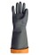 Chemical resistant acid resistant gloves, black (423) Chemical resistant acid resistant gloves, black (423) фото 2