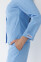 Women's medical suit Jacqueline blue (Viscose “Elite”) 440-333-927 (6624467) Women's medical suit Jacqueline blue (Viscose “Elite”) 440-333-927 (6624467) фото 5