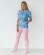 Медицинский костюм с принтом женский Топаз Teeth blue/pink 138-376-619 (6613251) Медицинский костюм с принтом женский Топаз Teeth blue/pink 138-376-619 (6613251) фото 1