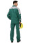 Suit worker "ULTRA" green - semi-overalls and a jacket (1239) Suit worker "ULTRA" green - semi-overalls and a jacket (1239) фото 2