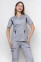Medical suit Emily-stretch female. Smoke (5436919) Medical suit Emily-stretch female. Smoke (5436919) фото 3