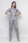 Medical suit Emily-stretch female. Smoke (5436919) Medical suit Emily-stretch female. Smoke (5436919) фото 1