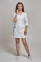 Rose dressing gown. COTTON. White, embroidery (owl) (544763) Rose dressing gown. COTTON. White, embroidery (owl) (544763) фото 2