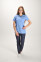 Suit I-30+ Br. skinny. COTTON. Blue / navy blue (544707) Suit I-30+ Br. skinny. COTTON. Blue / navy blue (544707) фото 1