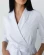 Medical gown for women Osaka white 506-324-945 (6637722) Medical gown for women Osaka white 506-324-945 (6637722) фото 3