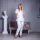 Medical trousers for women "Avicenna" white (534268) Medical trousers for women "Avicenna" white (534268) фото 5