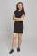 POLO classic dress, short sleeve. Black (544610) POLO classic dress, short sleeve. Black (544610) фото 3