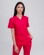 Medical shirt women's Topaz crimson 164-331-705 (6613528) Medical shirt women's Topaz crimson 164-331-705 (6613528) фото 1