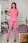 Women's medical suit "Edelvika" pink (blouse 534244 + pants 534243) Women's medical suit "Edelvika" pink (blouse 534244 + pants 534243) фото 1