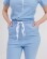 Medical overalls women's Dallas blue with white stitching 127-333-669 (6613211) Medical overalls women's Dallas blue with white stitching 127-333-669 (6613211) фото 6