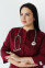 Women's medical gown Valerie Marsala +SIZE 156-326-677 (6625326) Women's medical gown Valerie Marsala +SIZE 156-326-677 (6625326) фото 2