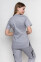 Medical stretch jacket Emelie-stretch. Smoke (5437006) Medical stretch jacket Emelie-stretch. Smoke (5437006) фото 4