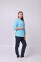 Venice+ Br. skinny suit. COTTON. Menthol / dark blue (544627) Venice+ Br. skinny suit. COTTON. Menthol / dark blue (544627) фото 3