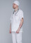 Surgical shirt for men "Yuri" white (3399136) Surgical shirt for men "Yuri" white (3399136) фото 7