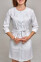 Asia dressing gown. COTTON. White (544812) Asia dressing gown. COTTON. White (544812) фото 7