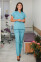 Women's medical trousers "Edelvika" mint (534241) Women's medical trousers "Edelvika" mint (534241) фото 1