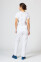 Women’s straight white medical pants (7700102) Women’s straight white medical pants (7700102) фото 7