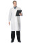 Dressing gown for men white (tk. Gabardine) 220120 Dressing gown for men white (tk. Gabardine) 220120 фото 1