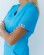 Medical shirt women's Topaz cobalt 164-439-705 (6613523) Medical shirt women's Topaz cobalt 164-439-705 (6613523) фото 2