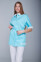 Women's medical blouse "Daria" cornflower-blue (3399130) Women's medical blouse "Daria" cornflower-blue (3399130) фото 9