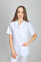 Костюм медицинский Саманта+Бр. прямые. COTTON. Белый (544646) Костюм медицинский Саманта+Бр. прямые. COTTON. Белый (544646) фото 3