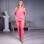 Medical trousers for women "Avicenna" coral (534266) Medical trousers for women "Avicenna" coral (534266) фото 1