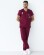 Medical suit for men Milan marsala 134-326-708 (6613708) Medical suit for men Milan marsala 134-326-708 (6613708) фото 8