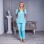 Women's medical blouse "Avicenna" blue (5336865) Women's medical blouse "Avicenna" blue (5336865) фото 1