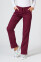 Women's medical trousers straight "Sofia" burgundy (7700302) Women's medical trousers straight "Sofia" burgundy (7700302) фото 1
