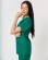 Medical shirt women's Topaz green 164-350-705 (6613517) Medical shirt women's Topaz green 164-350-705 (6613517) фото 2