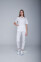 Women's medical blouse "MARIA" white (3399154) Women's medical blouse "MARIA" white (3399154) фото 11