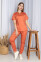 Athena stretch butterfly suit with joggers. Terracotta (5436946) Athena stretch butterfly suit with joggers. Terracotta (5436946) фото 1