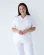 Medical suit for women Marseille white +SIZE 499-324-708 (6637766) Medical suit for women Marseille white +SIZE 499-324-708 (6637766) фото 3